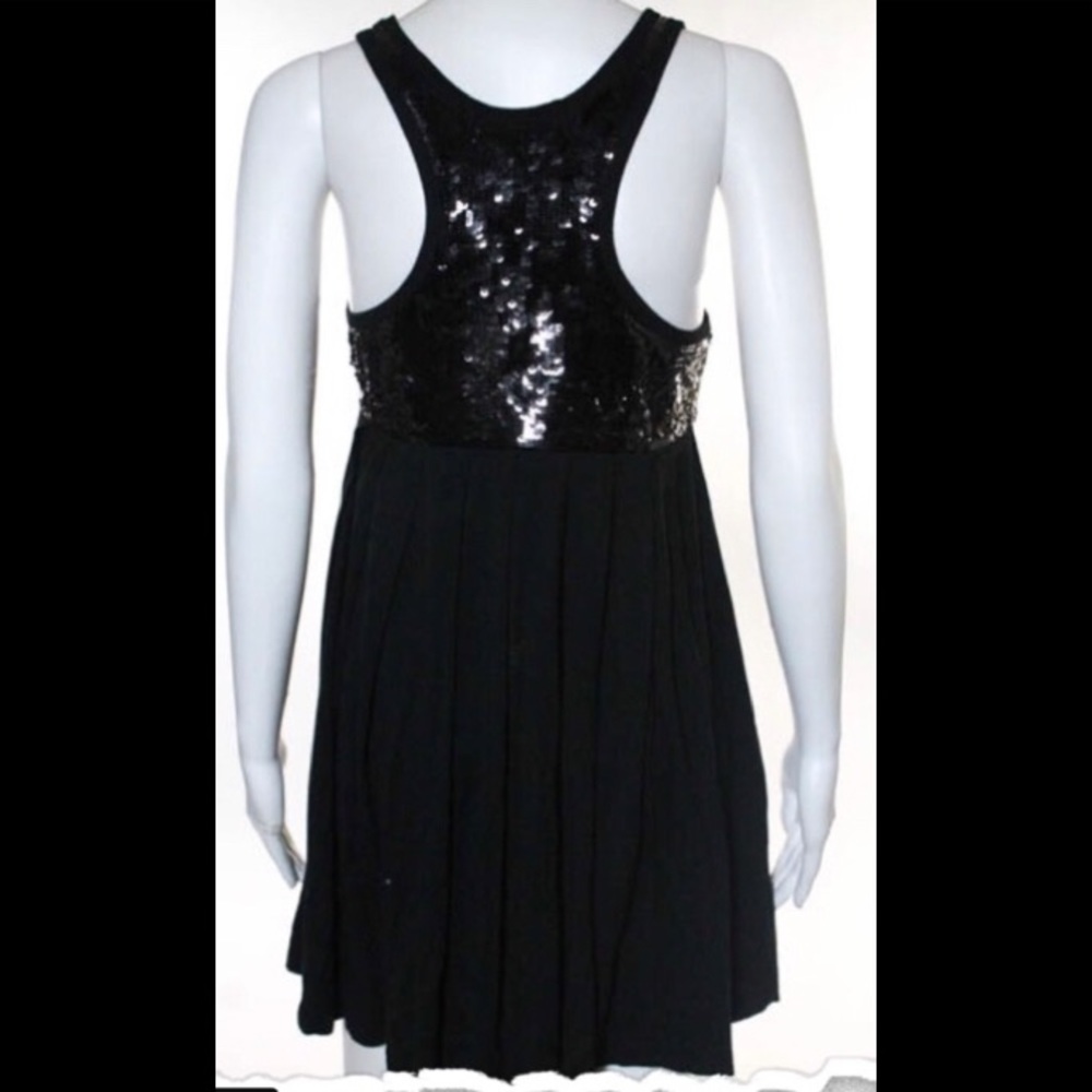 LaRok sequined racerback dress